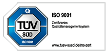 TÜV-Zertifikat QMS, Quirmbach & Partner