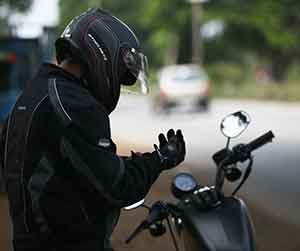 Helmpflicht für Motorradfahrer