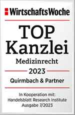 Quirmbach & Partner, Top-Kanzlei für Medizinrecht